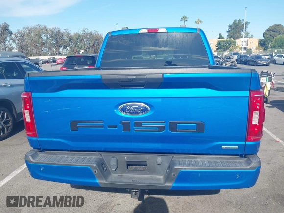 2021 Ford F-150 XL with VIN 1FTEW1EP7MFA55953, listed as a IAAI auction lot 42686431 with 38,873 mi miles and . Bid and sale history available at DreamBid. Image 16.