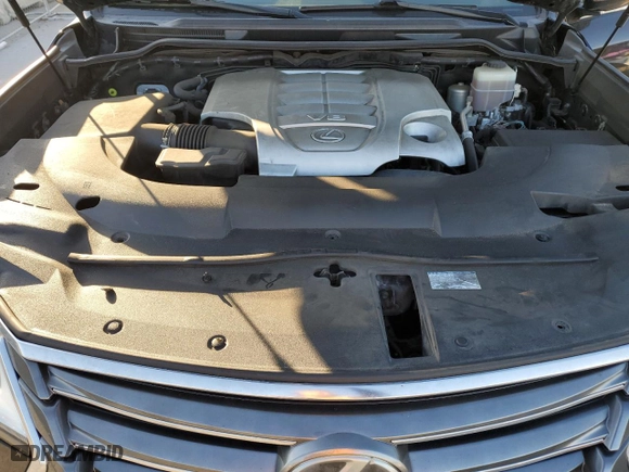 2016 Lexus LX 570 with VIN JTJHY7AX1G4193520, listed as a Copart auction lot 86578154 with 106,392 mi miles and Salvage Title. Bid and sale history available at carsss.com. Image 12.