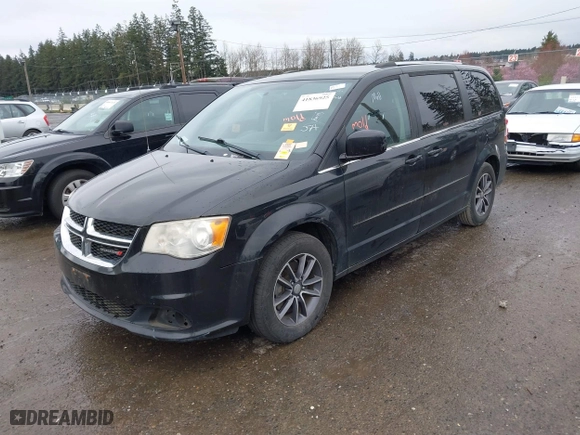 2017 Dodge Grand Caravan SXT with VIN 2C4RDGCG2HR558334, listed as a IAAI auction lot 41836925 with 138,446 mi miles. Bid and sale history available at carsss.com. Image 17.