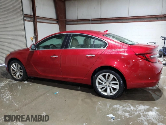 2014 Buick Regal Premium I with VIN 2G4GP5EX3E9301206, listed as a Copart auction lot 41874775 with 116,016 mi miles and Clean Title. Bid and sale history available at DreamBid. Image 2.