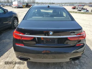 2018 BMW 7 Series ALPINA B7 xDrive with VIN WBA7F2C51JG423899, listed as a Copart auction lot 48872304 with 0 mi miles and Salvage Title. Bid and sale history available at carsss.com. Image 6.