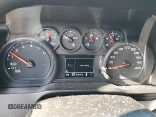 2021 GMC Sierra 1500 with VIN 1GTR9AEK3MZ360815, listed as a Copart auction lot 48519405 with 30,310 mi miles and Salvage Title. Bid and sale history available at DreamBid. Image 9.