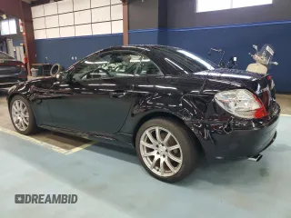 2005 Mercedes-Benz SLK-Class with VIN WDBWK56FX5F049285, listed as a Copart auction lot 73306494 with 94,785 mi miles and Salvage Title. Bid and sale history available at carsss.com. Image 2.