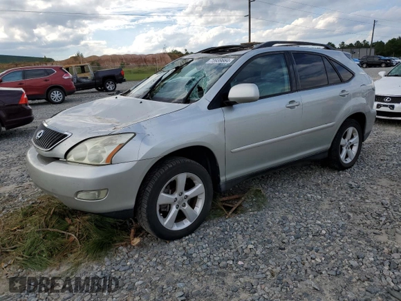2005 Lexus RX with VIN 2T2GA31U95C027222, listed as a Copart auction lot 73939664 with 191,410 mi miles and Salvage Title. Bid and sale history available at carsss.com. Image 1.