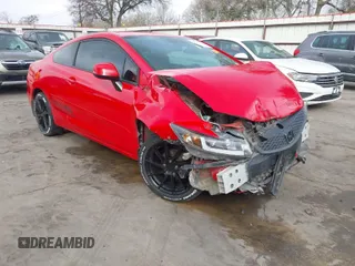 2012 Honda Civic Cpe LX with VIN 2HGFG3B52CH552875, listed as a IAAI auction lot 41752141 with 132,342 mi miles. Bid and sale history available at carsss.com. Image 1.