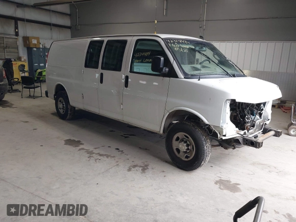 2019 Chevrolet Express Cargo с VIN 1GCWGBFG0K1195312, выставлен на аукционе IAAI как лот 42314484 с пробегом Не указан миль и . История ставок и продаж доступна на DreamBid. Изображение 1.