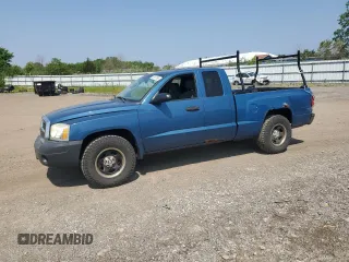 2005 Dodge Dakota ST с VIN 1D7HE22K55S131506, выставлен на аукционе Copart как лот 59537995 с пробегом 63 164 миль миль и Списание • Salvage title. История ставок и продаж доступна на DreamBid. Изображение 1.