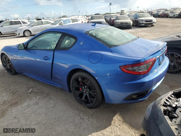 2016 Maserati GranTurismo MC with VIN ZAM45VLA9G0161540, listed as a Copart auction lot 76691444 with 0 mi miles and Non Repairable. Bid and sale history available at carsss.com. Image 2.
