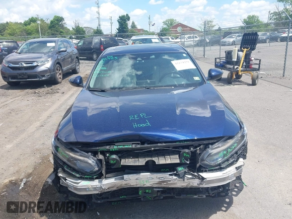 2020 Honda Accord EX-L with VIN 1HGCV3F55LA006332, listed as a IAAI auction lot 42174251 with 69,351 mi miles and . Bid and sale history available at DreamBid. Image 13.