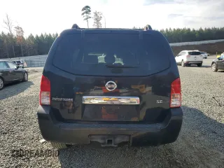 2007 Nissan Pathfinder SE with VIN 5N1AR18W87C644181, listed as a Copart auction lot 82794994 with 0 mi miles and Salvage Title. Bid and sale history available at carsss.com. Image 6.