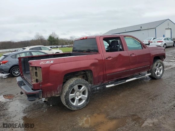2017 Chevrolet Silverado 1500 LT with VIN 3GCUKREC2HG341765, listed as a Copart auction lot 50606465 with 155,687 mi miles and Salvage Title. Bid and sale history available at carsss.com. Image 3.