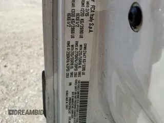 2015 Ram ProMaster City Cargo Tradesman with VIN ZFBERFAT3F6A24117, listed as a Copart auction lot 63960003 with 190,540 mi miles and . Bid and sale history available at DreamBid. Image 12.