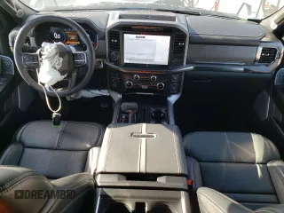 2023 Ford F-150 XL with VIN 1FTFW1EDXPFA18975, listed as a Copart auction lot 49254565 with 15,647 mi miles and Salvage Title. Bid and sale history available at carsss.com. Image 8.