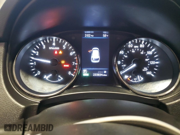 2018 Nissan Rogue SV z VIN JN8AT2MV6JW314624, wystawiony jako Copart lot #52546785 z przebiegiem 233 834 mil mil oraz Szkoda całkowita • Salvage title. Historia ofert i sprzedaży dostępna na DreamBid. Obrazek 9.