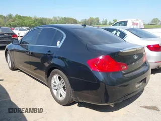 2013 Infiniti G37 Journey with VIN JN1CV6AP1DM306235, listed as a IAAI auction lot 42072591 with 198,549 mi miles and . Bid and sale history available at DreamBid. Image 3.