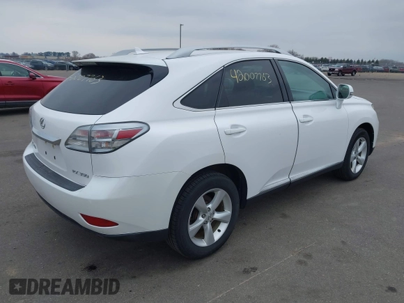 2010 Lexus RX 350 with VIN 2T2BK1BA3AC031003, listed as a IAAI auction lot 42007763 with 252,595 mi miles. Bid and sale history available at carsss.com. Image 4.
