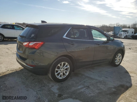 2018 Chevrolet Equinox LT with VIN 2GNAXJEV7J6239314, listed as a Copart auction lot 48591525 with 120,997 mi miles and Salvage Title. Bid and sale history available at carsss.com. Image 3.
