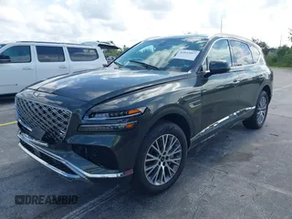2025 Genesis GV80 Standard with VIN KMUHFESB8SU248051, listed as a IAAI auction lot 42652097 with 8,960 mi miles and . Bid and sale history available at DreamBid. Image 2.