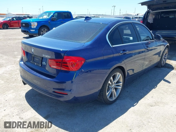 2017 BMW 3 Series 330i with VIN WBA8B9G36HNU54606, listed as a IAAI auction lot 42039176 with 77,007 mi miles and . Bid and sale history available at DreamBid. Image 4.