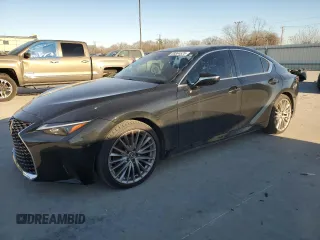 2024 Lexus IS 300 z VIN JTHDA1D2XR5128907, wystawiony jako Copart lot #89364525 z przebiegiem 10 573 mil mil oraz Szkoda całkowita • Salvage title. Historia ofert i sprzedaży dostępna na DreamBid. Obrazek 1.