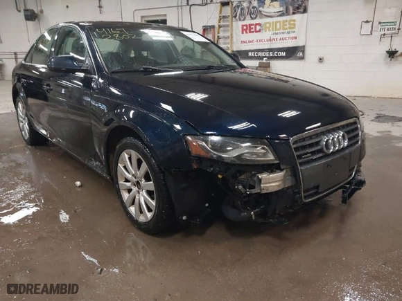 2010 Audi A4 2.0T Premium Plus with VIN WAUFFAFL5AN000478, listed as a IAAI auction lot 41672802 with 193,072 mi miles. Bid and sale history available at carsss.com. Image 6.