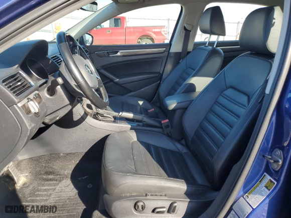 2017 Volkswagen Passat 1.8T SEL Premium with VIN 1VWCT7A37HC077459, listed as a Copart auction lot 76312324 with 0 mi miles and Clean Title. Bid and sale history available at carsss.com. Image 7.