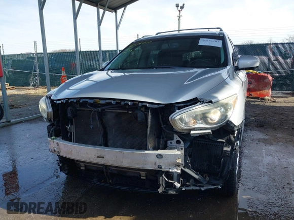 2013 Infiniti JX35 z VIN 5N1AL0MM3DC334693, wystawiony jako IAAI lot #41576207 z przebiegiem 113 677 mil mil oraz . Historia ofert i sprzedaży dostępna na DreamBid. Obrazek 6.