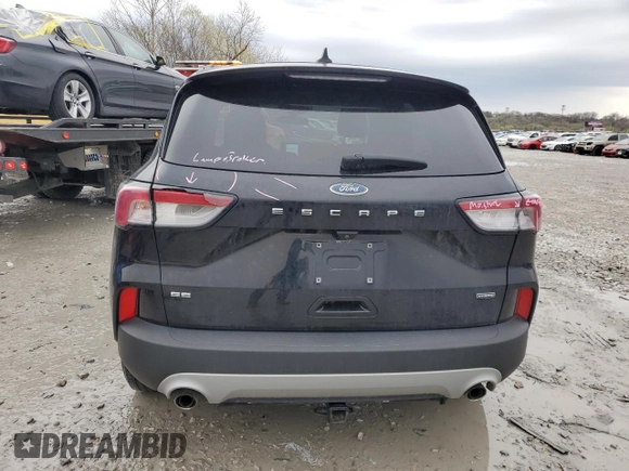 2020 Ford Escape SE Sport Hybrid with VIN 1FMCU0BZ0LUB48929, listed as a Copart auction lot 51770225 with 440,184 mi miles and Salvage title. Bid and sale history available at DreamBid. Image 6.
