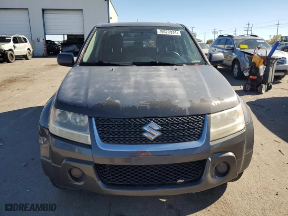 2012 Suzuki Grand Vitara Premium with VIN JS3TD0D28C4101380, listed as a Copart auction lot 76623934 with 168,044 mi miles and Salvage Title. Bid and sale history available at carsss.com. Image 5.