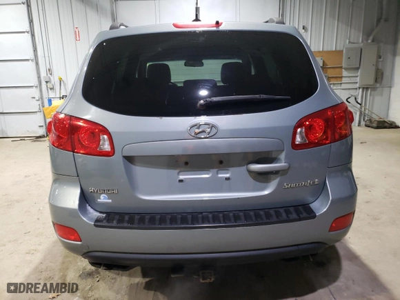 2009 Hyundai Santa Fe GLS with VIN 5NMSG13D59H240652, listed as a Copart auction lot 49662915 with 190,319 mi miles and Non Repairable. Bid and sale history available at carsss.com. Image 6.