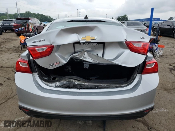 2016 Chevrolet Malibu LS z VIN 1G1ZB5ST1GF249879, wystawiony jako Copart lot #62915045 z przebiegiem Nie podano mil oraz Szkoda całkowita • Salvage title. Historia ofert i sprzedaży dostępna na DreamBid. Obrazek 6.