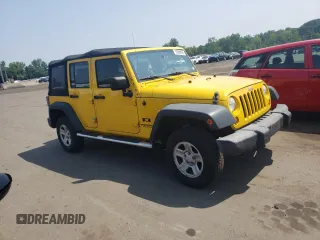 2007 Jeep Wrangler X z VIN 1J4GA39107L229841, wystawiony jako Copart lot #59998895 z przebiegiem 191 089 mil mil oraz Czysty tytuł • Clean title. Historia ofert i sprzedaży dostępna na DreamBid. Obrazek 4.