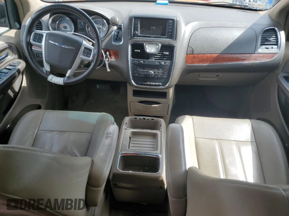 2015 Chrysler Town & Country Touring with VIN 2C4RC1BG0FR720704, listed as a Copart auction lot 55665444 with 163,385 mi miles and Salvage Title. Bid and sale history available at DreamBid. Image 8.