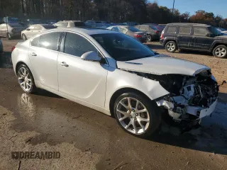 2016 Buick Regal GS with VIN 2G4GU5GX7G9126368, listed as a Copart auction lot 77679004 with 120,967 mi miles and Salvage Title. Bid and sale history available at carsss.com. Image 4.