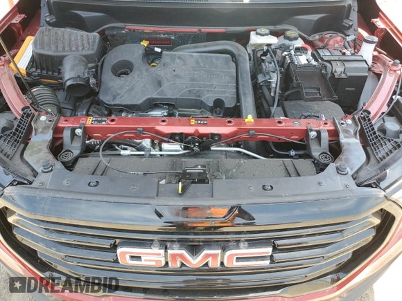 2024 GMC Terrain SLE with VIN 3GKALMEG2RL395277, listed as a Copart auction lot 53102155 with 746 mi miles and Salvage title. Bid and sale history available at DreamBid. Image 12.