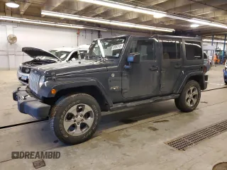 2016 Jeep Wrangler Unlimited 75th Anniversary with VIN 1C4BJWEG8GL298286, listed as a Copart auction lot 45451475 with 57,519 mi miles and Salvage Title. Bid and sale history available at carsss.com. Image 1.