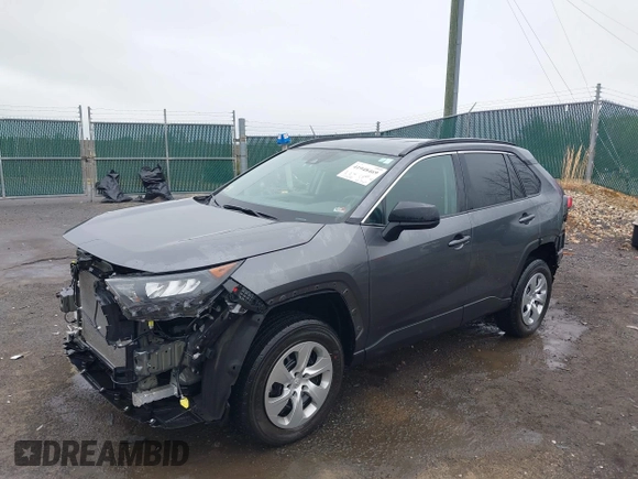 2021 Toyota RAV4 LE with VIN 2T3H1RFV3MC136570, listed as a IAAI auction lot 41948469 with 25,630 mi miles. Bid and sale history available at carsss.com. Image 20.