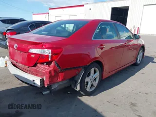 2012 Toyota Camry L with VIN 4T1BF1FK5CU623306, listed as a IAAI auction lot 42082488 with 214,546 mi miles. Bid and sale history available at carsss.com. Image 4.