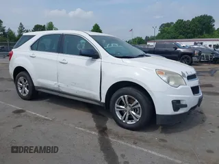 2014 Chevrolet Equinox LS with VIN 2GNALAEK4E6380042, listed as a IAAI auction lot 42102513 with 184,888 mi miles. Bid and sale history available at carsss.com. Image 1.
