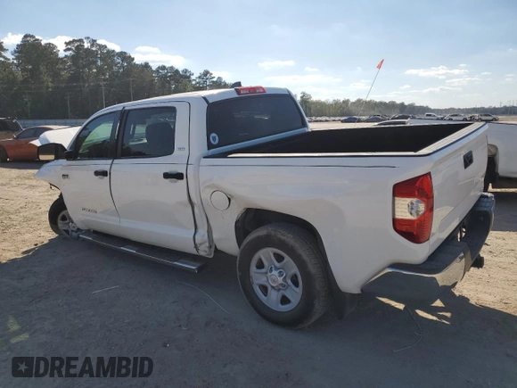 2020 Toyota Tundra 2WD SR5 with VIN 5TFEY5F17LX263254, listed as a Copart auction lot 73568964 with 57,348 mi miles and Salvage Title. Bid and sale history available at carsss.com. Image 2.