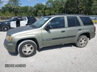 2004 Chevrolet TrailBlazer LT with VIN 1GNDS13S242391524, listed as a Copart auction lot 54650535 with 176,641 mi miles and Salvage Title. Bid and sale history available at DreamBid. Image 1.