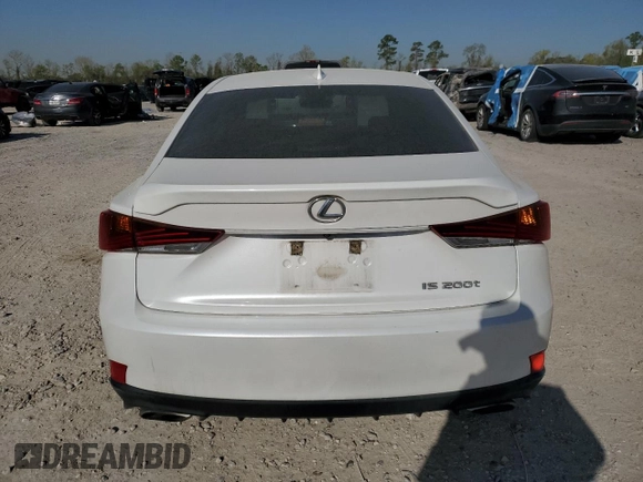 2017 Lexus IS 200t with VIN JTHBA1D23H5044112, listed as a Copart auction lot 49811355 with 116,226 mi miles and Salvage Title. Bid and sale history available at DreamBid. Image 6.