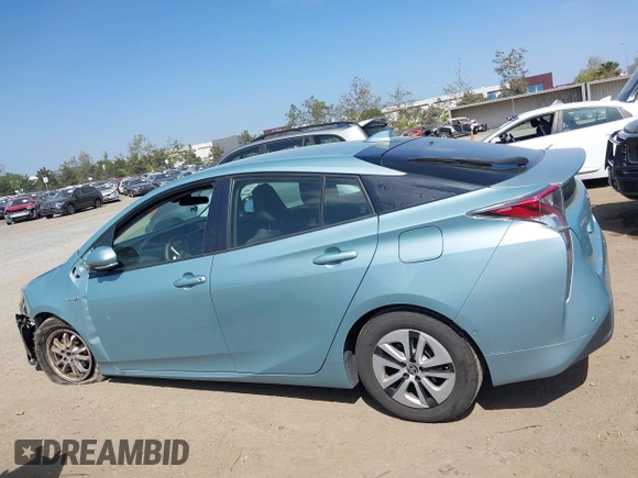 2018 Toyota Prius Two with VIN JTDKBRFU7J3064943, listed as a IAAI auction lot 42077330 with 108,223 mi miles and . Bid and sale history available at carsss.com. Image 14.