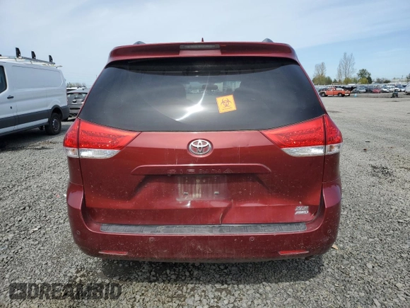 2011 Toyota Sienna XLE z VIN 5TDDK3DC5BS007897, wystawiony jako Copart lot #51503415 z przebiegiem 151 158 mil mil oraz Szkoda całkowita • Salvage title. Historia ofert i sprzedaży dostępna na DreamBid. Obrazek 6.