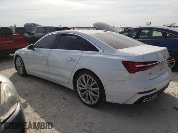 2019 Audi A6 Prestige with VIN WAUM2AF28KN053672, listed as a Copart auction lot 42277333 with 26,675 mi miles. Bid and sale history available at carsss.com. Image 2.