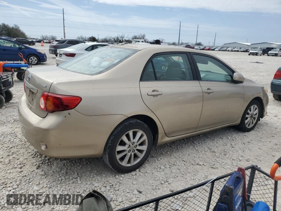 2009 Toyota Corolla with VIN 1NXBU40EX9Z055153, listed as a Copart auction lot 47893225 with 305,422 mi miles and Salvage Title. Bid and sale history available at carsss.com. Image 3.