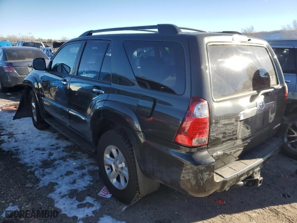 2007 Toyota 4Runner SR5 with VIN JTEBT14R970066177, listed as a Copart auction lot 88509585 with 0 mi miles and Salvage Title. Bid and sale history available at carsss.com. Image 2.