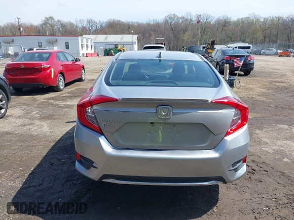 2020 Honda Civic Sedan EX with VIN 19XFC1F38LE209734, listed as a IAAI auction lot 41898003 with 116,421 mi miles. Bid and sale history available at carsss.com. Image 17.