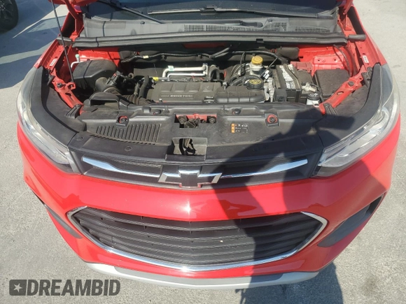 2017 Chevrolet Trax LT with VIN 3GNCJPSB3HL212057, listed as a Copart auction lot 53494495 with 75,481 mi miles and Salvage Title. Bid and sale history available at carsss.com. Image 12.