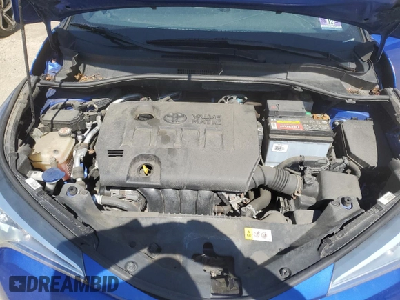 2018 Toyota C-HR XLE with VIN NMTKHMBX6JR027140, listed as a Copart auction lot 55142345 with 97,653 mi miles and Clean Title. Bid and sale history available at carsss.com. Image 12.